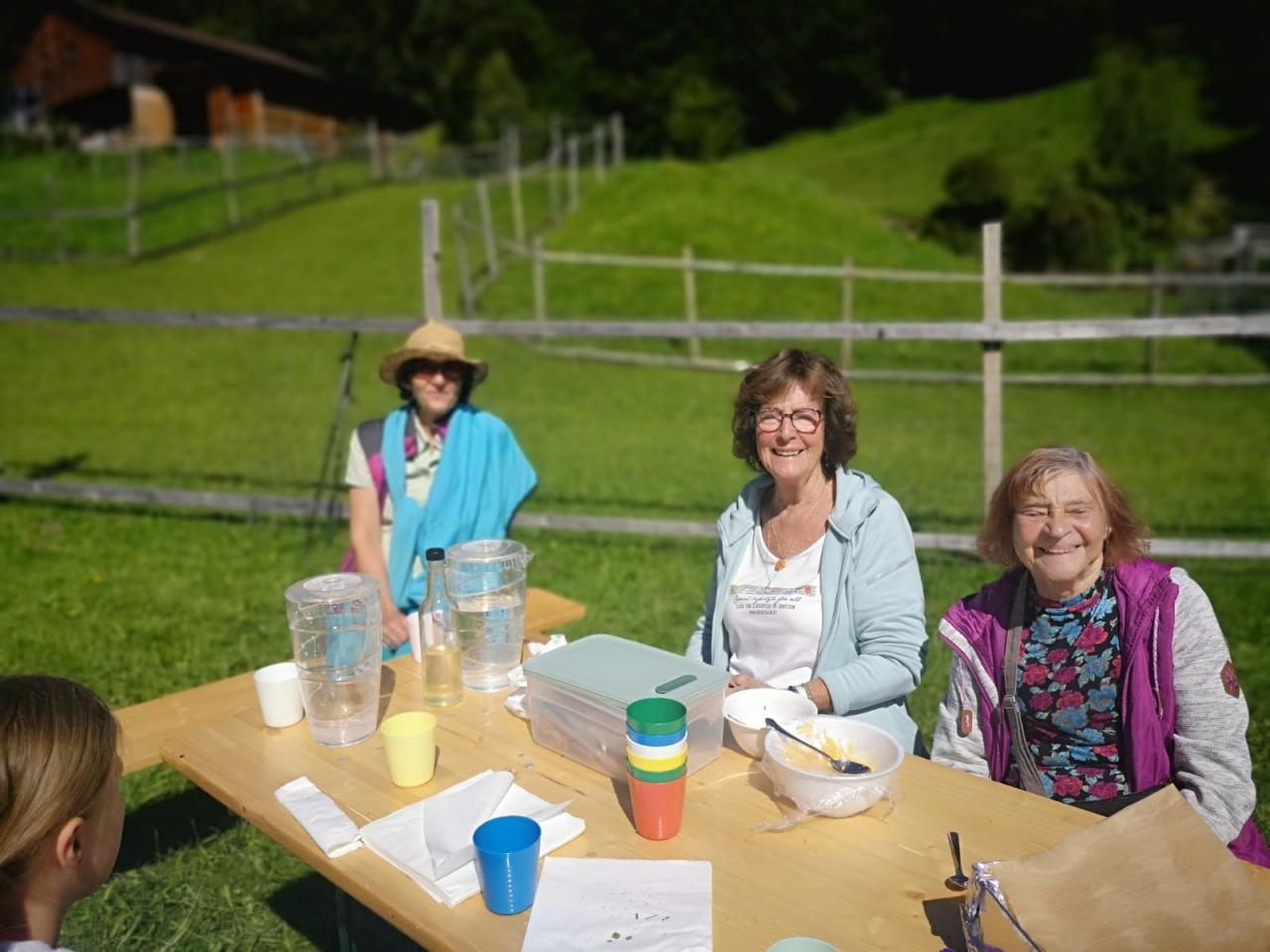 Angelika, Inge und Annelies
