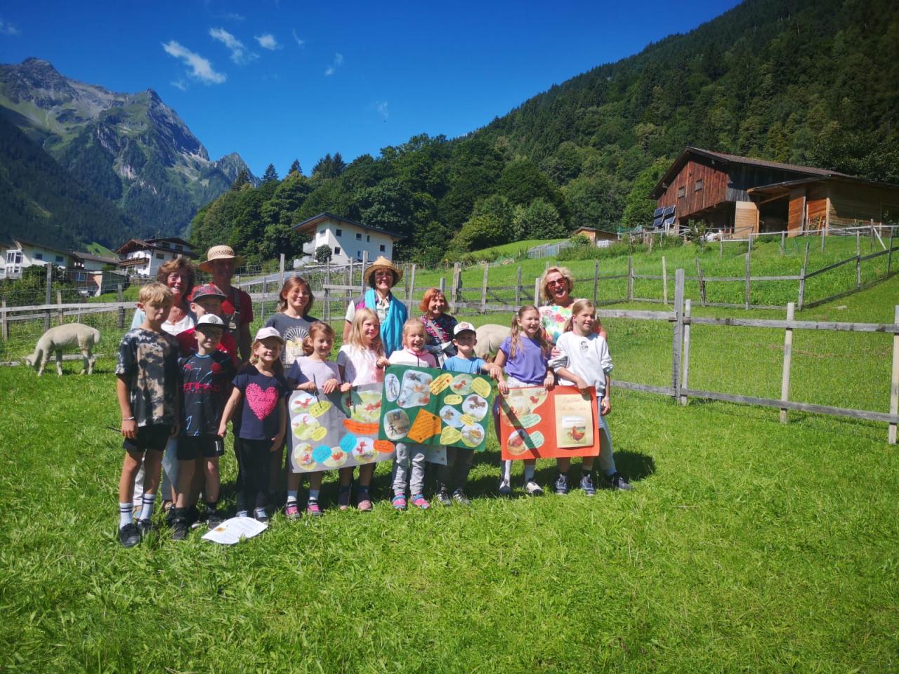 Gruppenfoto am Ramerhof
