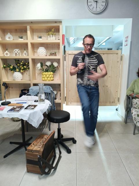 Christian Kössler in AKtion